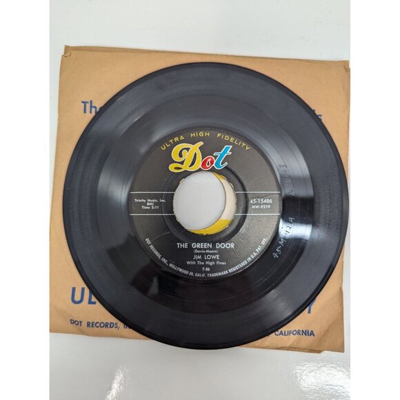 Vintage 45 RPM Vinyl Records Lot of 6 Read Description - Picture 4 of 7